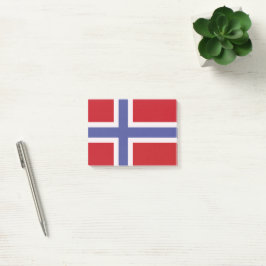 Noorse vlag post-it® notes