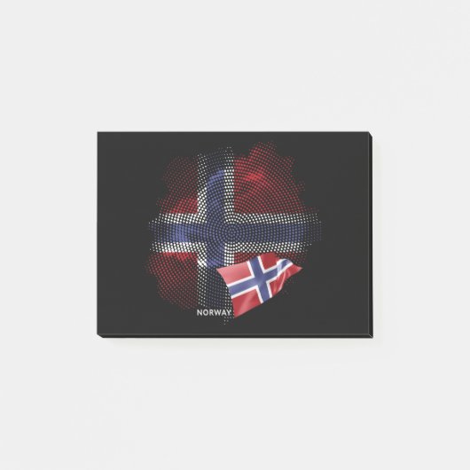 Noorse vlag post-it® notes (Voorkant)