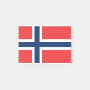 Noorse vlag post-it® notes