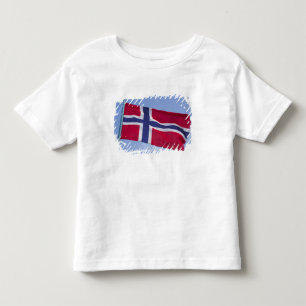 Noorse vlag RF) Kinder Shirts