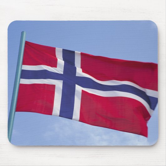 Noorse vlag RF) Muismat (Voorkant)