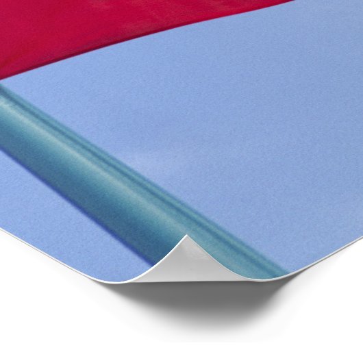 Noorse vlag RF) Poster (Hoek)