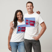 Noorse vlag RF) T-shirt (Unisex)
