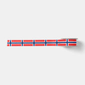 Noorse vlag satijnen lint (Voorkant)