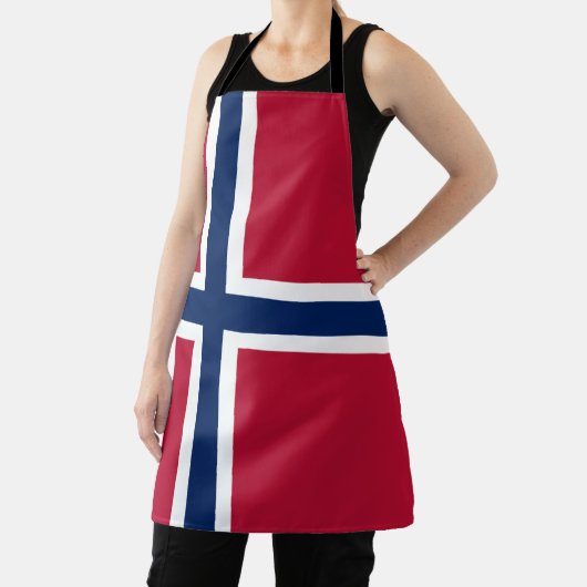 Noorse vlag schort (Insitu)