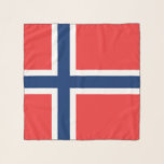 Noorse vlag sjaal<br><div class="desc">Noorse vlag</div>