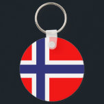 Noorse vlag sleutelhanger<br><div class="desc">Vlag van Noorwegen</div>