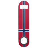 Noorse vlag speed flessenopener (Voorkant)