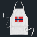 Noorse vlag standaard schort<br><div class="desc">Ik vind het leuk hoe dit eruit ziet! U kunt de aanpassingsopties bekijken en deze van u maken. Bedankt voor bezoek en een prachtige dag!</div>