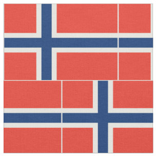 Noorse vlag stof