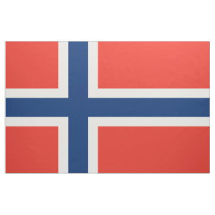 Noorse vlag stof