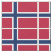 Noorse vlag stof (Close Up)