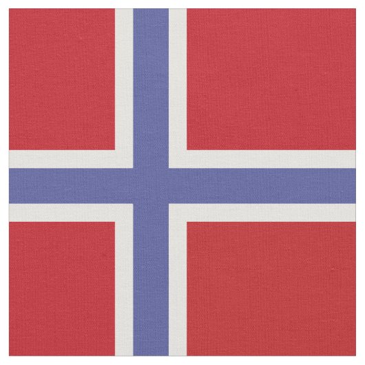 Noorse vlag stof (Close Up)