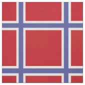 Noorse vlag stof (Swatch)