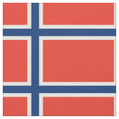 Noorse vlag stof (Close Up)