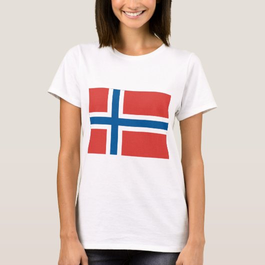 Noorse vlag t-shirt (Voorkant)