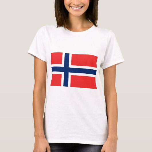 Noorse vlag t-shirt (Voorkant)
