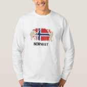Noorse vlag t-shirt (Voorkant)