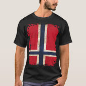 Noorse vlag t-shirt (Voorkant)