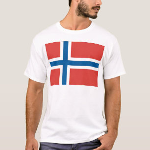 Noorse vlag t-shirt