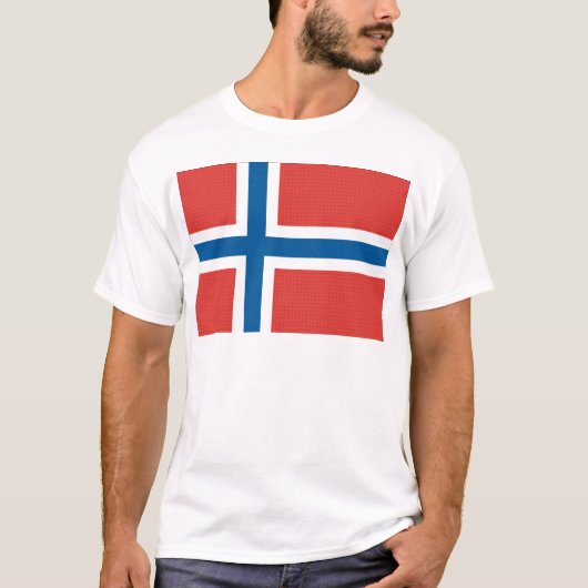 Noorse vlag t-shirt (Voorkant)