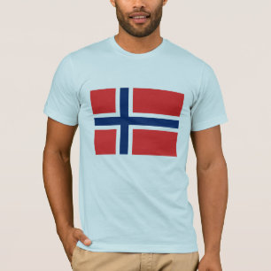 Noorse vlag t-shirt