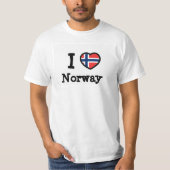 Noorse vlag t-shirt (Voorkant)