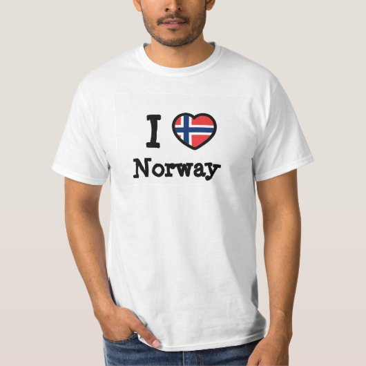 Noorse vlag t-shirt (Voorkant)