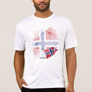 Noorse vlag t-shirt