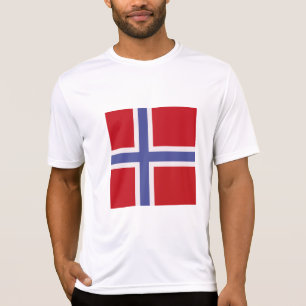Noorse vlag t-shirt
