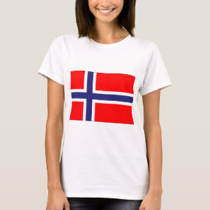 Noorse vlag t-shirt
