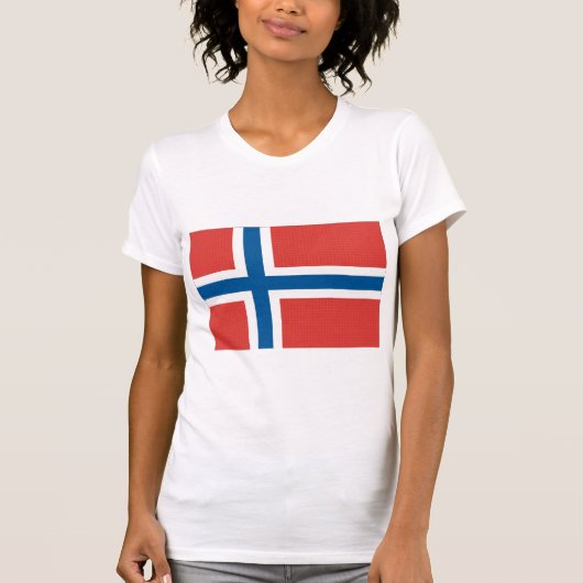 Noorse vlag t-shirt (Voorkant)