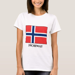 Noorse vlag t-shirt