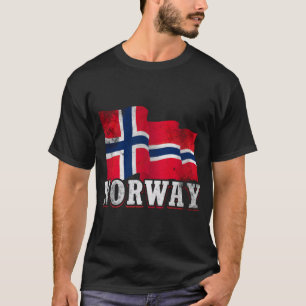 Noorse vlag t-shirt