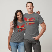 Noorse vlag t-shirt (Unisex)