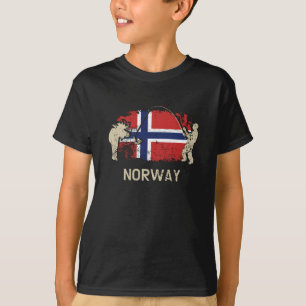Noorse vlag t-shirt