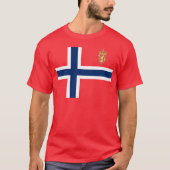 Noorse vlag t-shirt (Voorkant)