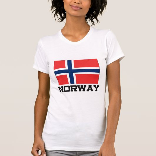 Noorse vlag t-shirt (Voorkant)