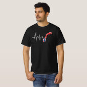 Noorse vlag t-shirt (Voorkant volledig)