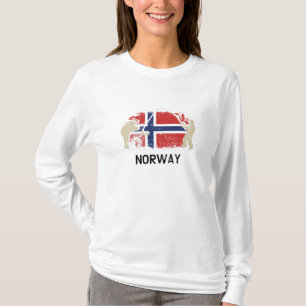 Noorse vlag t-shirt