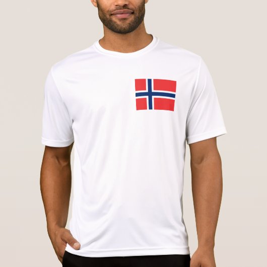 Noorse vlag t-shirt (Voorkant)