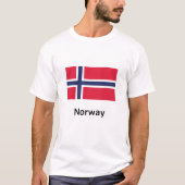 Noorse vlag t-shirt (Voorkant)