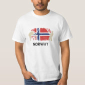 Noorse vlag t-shirt (Voorkant)