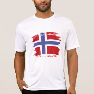 Noorse vlag t-shirt