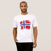 Noorse vlag t-shirt (Voorkant volledig)