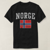 Noorse vlag T-shirt (Design voorkant)