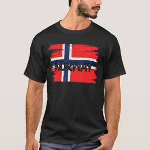 Noorse vlag t-shirt