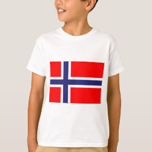 Noorse vlag t-shirt
