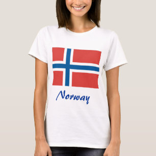 Noorse vlag t-shirt