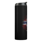 Noorse vlag thermosbeker (Gedraaid links)